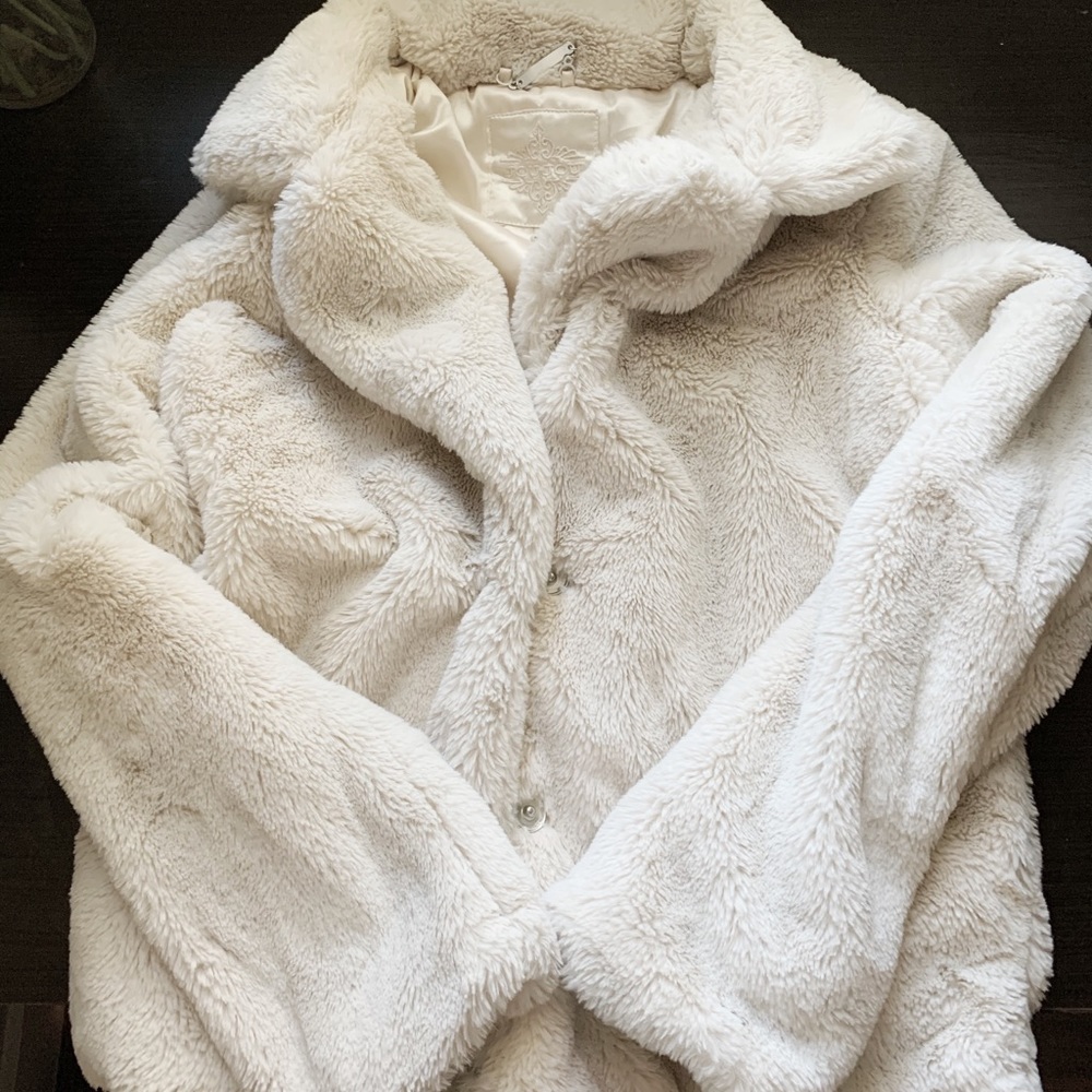 Faux Fur Fluffy Jacket